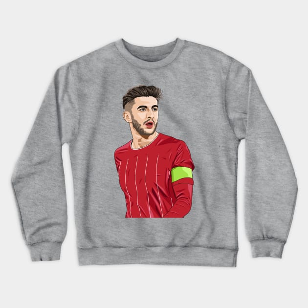 Adam Lallana Crewneck Sweatshirt by Ades_194